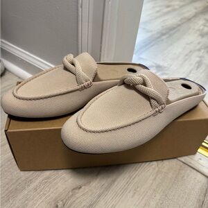 Rothy’s Women’s blush pink loafer mules size 10 NWT